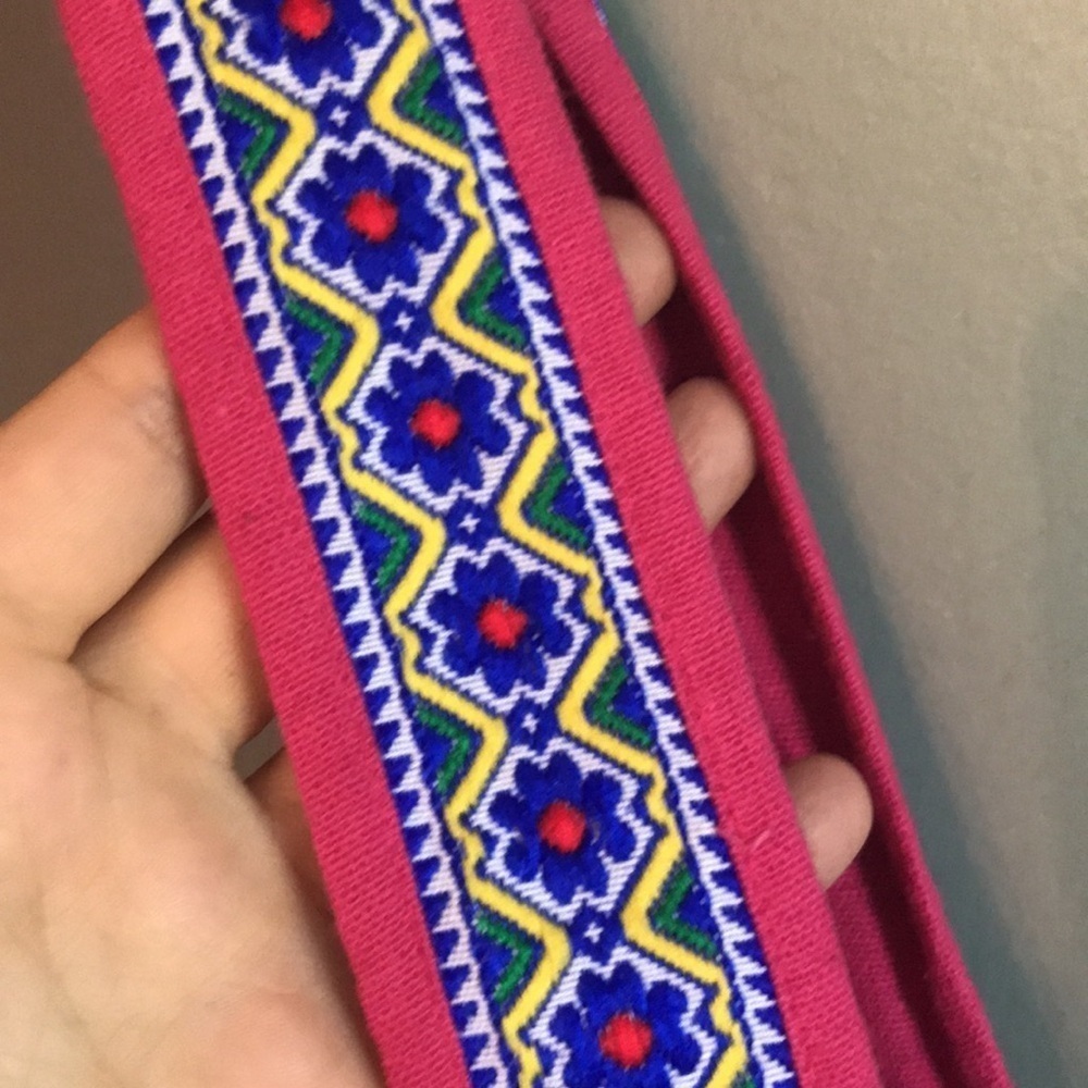 Small boho tote. Beaded shells, embroidery. Mixed media. Patchwork. Beach summer - Picture 4 of 11